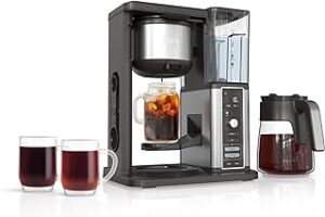 Ninja Hot & Iced XL Coffee Maker with Rapid Cold Brew, 4 Brew Styles, 8 Sizes Small Cup to Travel Mug, Single-Serve Coffee Brewer, 12-Cup Carafe, Permanent Filter, Removable Reservoir, Black, CM371 3 71skjKYoU5L. AC UL320