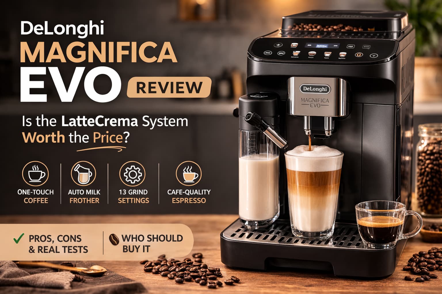 delonghi magnifica evo review 1